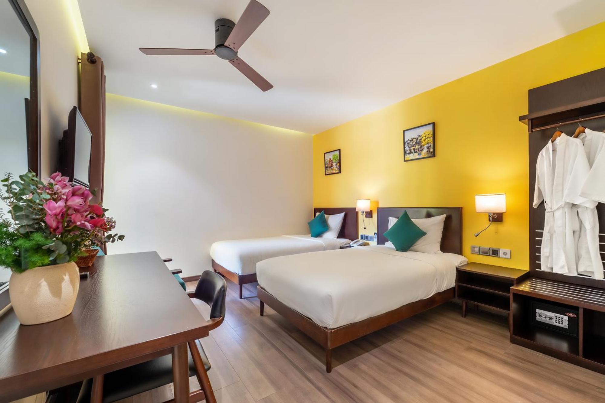 Villa Soleil Hoi An Bagian luar foto