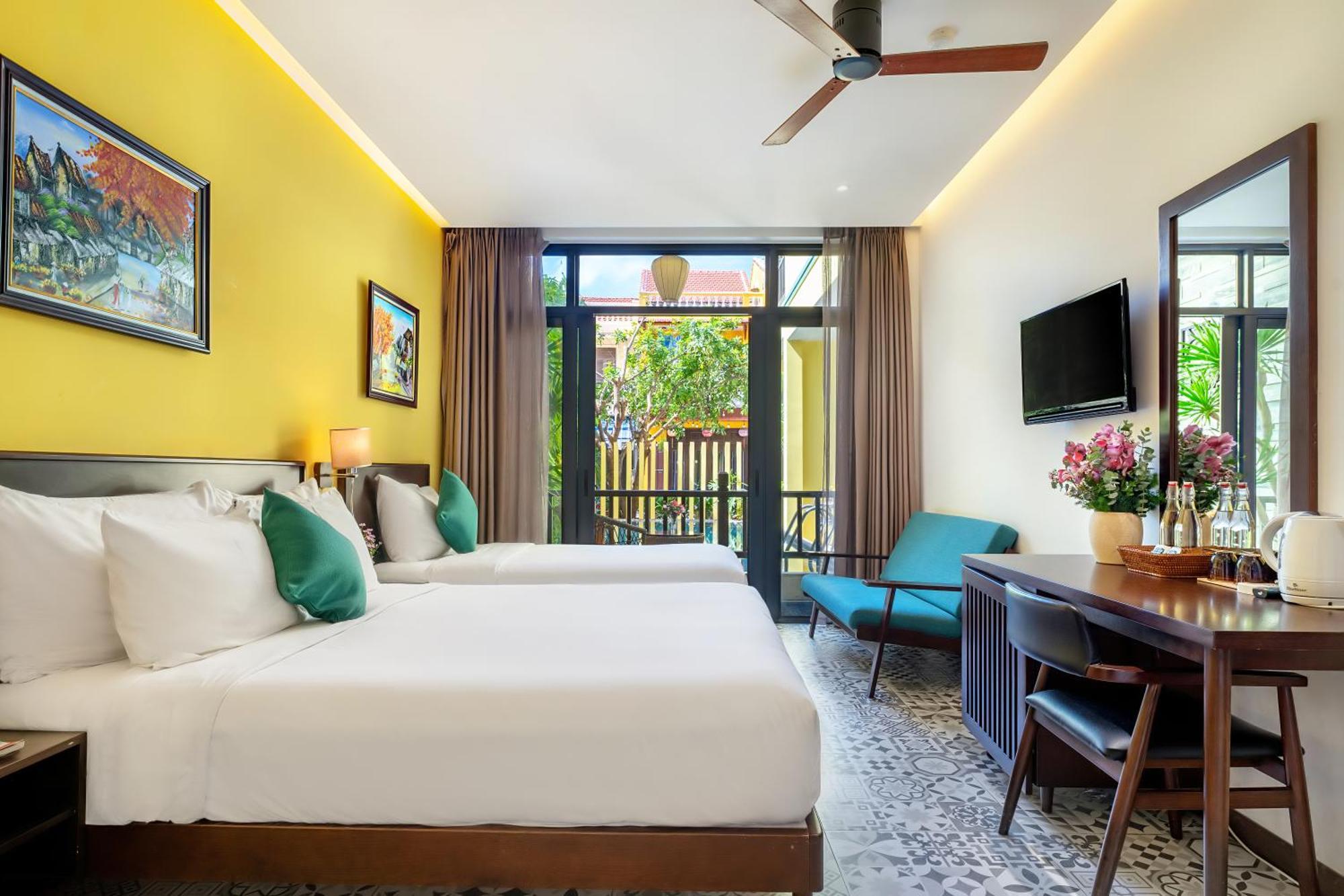 Villa Soleil Hoi An Bagian luar foto